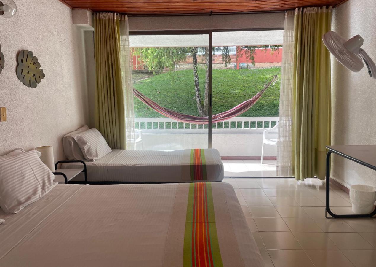 Hotel Hacienda El Diamante Villeta Buitenkant foto