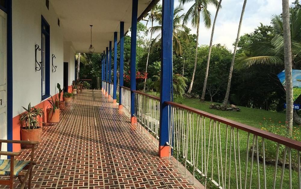 Hotel Hacienda El Diamante Villeta Buitenkant foto